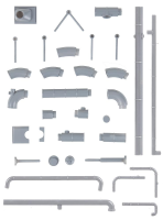 H0 Rohrleitungs-Set