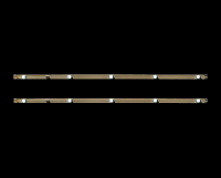 2 LED-Lichtleisten