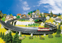 N Auffahrt, gebogen 45&amp;#248;