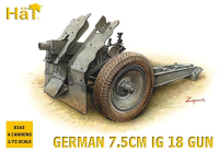 1/72 German 7,5 cm IG 18 Gun