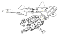 1/72 SAM-2 mit Abschussrampe