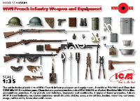 1/35    Franc Inf. Weapons &amp; Equipment WW I