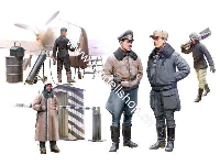 1/48 Luftwaffen Piloten + Personal