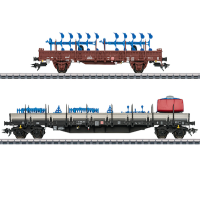 Coffret de wagons plats DAF 66