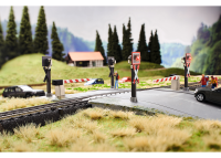 H0 vormontierter Bahn&#252;bergang. 1