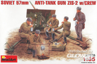 1/35 Soviet 57mm Anti-Tank Gn ZIS-2 with Crew