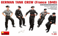 1/35 German Tank Crew (France 1940)