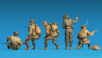 1/35 Soviet Soldiers Riders