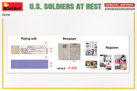1/35 U.S. Soldiers at Rest