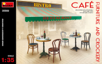 1/35 Caf&amp;#233; Furniture &amp;amp; Crockery