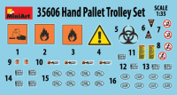 1/35 Hand Pallet Truck Set