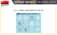 1/35 Wooden Barrels Medium