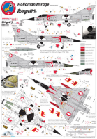 1/48 Mirage III S Holloman   Swiss Decal