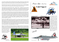 1/48 F-5E / F Peace Alps Part II