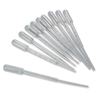 Plastic pipettes 3 ml, 10 pieces