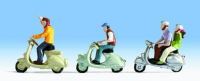 N Motorrollerfahrer
