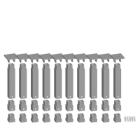 H0 /N Easy-Track Pfeiler Set unten