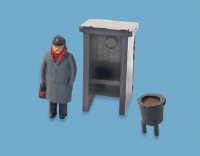 H0 Fog Man, Hut, Brazier