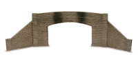 0 Road Bridge sides &amp; Walls, stone type, double track