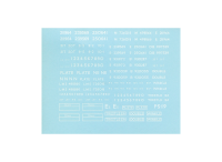Transfer for Lner/BR Plate Wagon