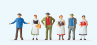 1:87  L&#228;ndliche Marktbesucher