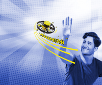 Air Spinner schwarz