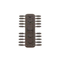 H0 Rillen-Isolator braun 2.6 x 5.4 mm ( 40 ) Beutelpreis