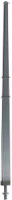 H0 Mast f&#252;r Quertragwerk. 165 mm hoch. Alu