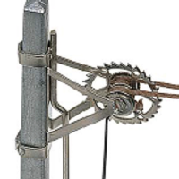 H0 Spannwerk zum Anklemmen. Bausatz