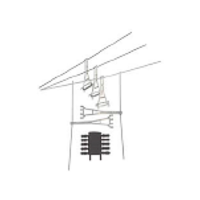 H0  B H&amp;#228;ngest&amp;#252;tze m.Seitenh.+Isolator (5 Stk.)Beutelp.