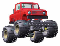 Jimny Wheelie Body Parts Set