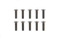 3x12mm Steel  CS Hex Head Screws (10)