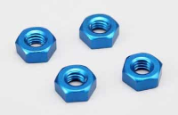 3mm ALU Nut (blue)