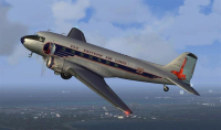 1/48 DC3 Skytrain Transport Aircraft