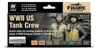 Colour Set WWII US Tank Crew