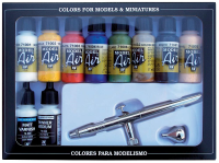 Basic colors + airbrush, 17 ml