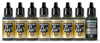 Farb-Set, Britische Farben, E