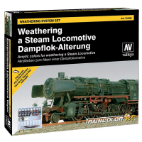 Colour Set Weathering a steam locomotive