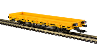 H0 Niederbordwagen gelb 2L