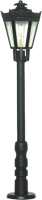 H0 Parklaterne m. Schirm, LED