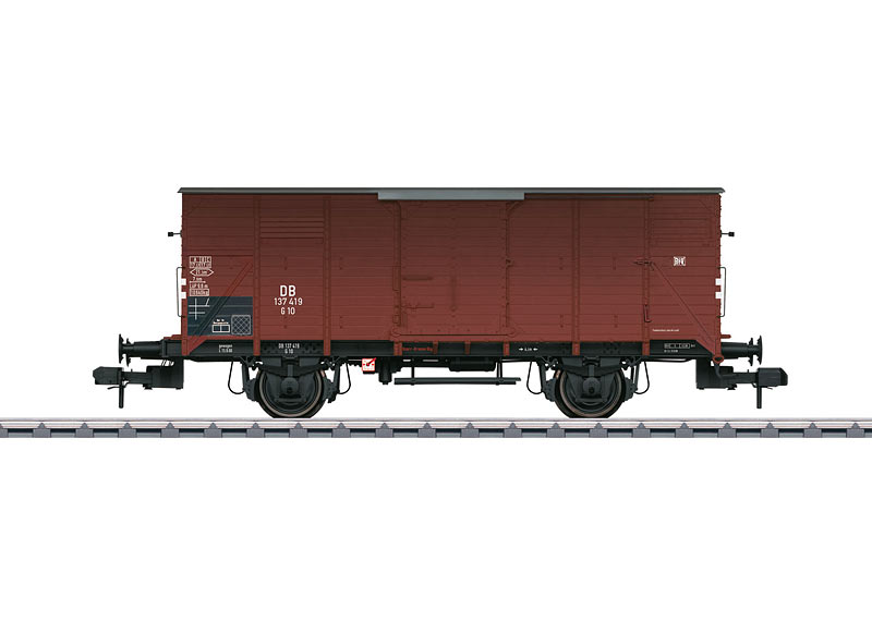 DB Type G 10 Boxcar. Era III