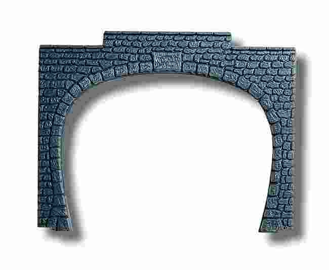 N Tunnel-Portal 2-gleisig, Kunststoff