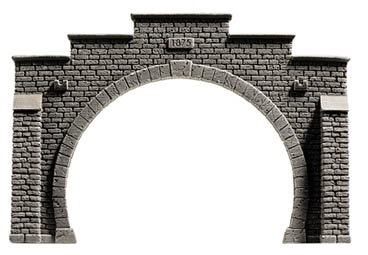 N Tunnel-Portal 2-gleisig  PROFI-plus