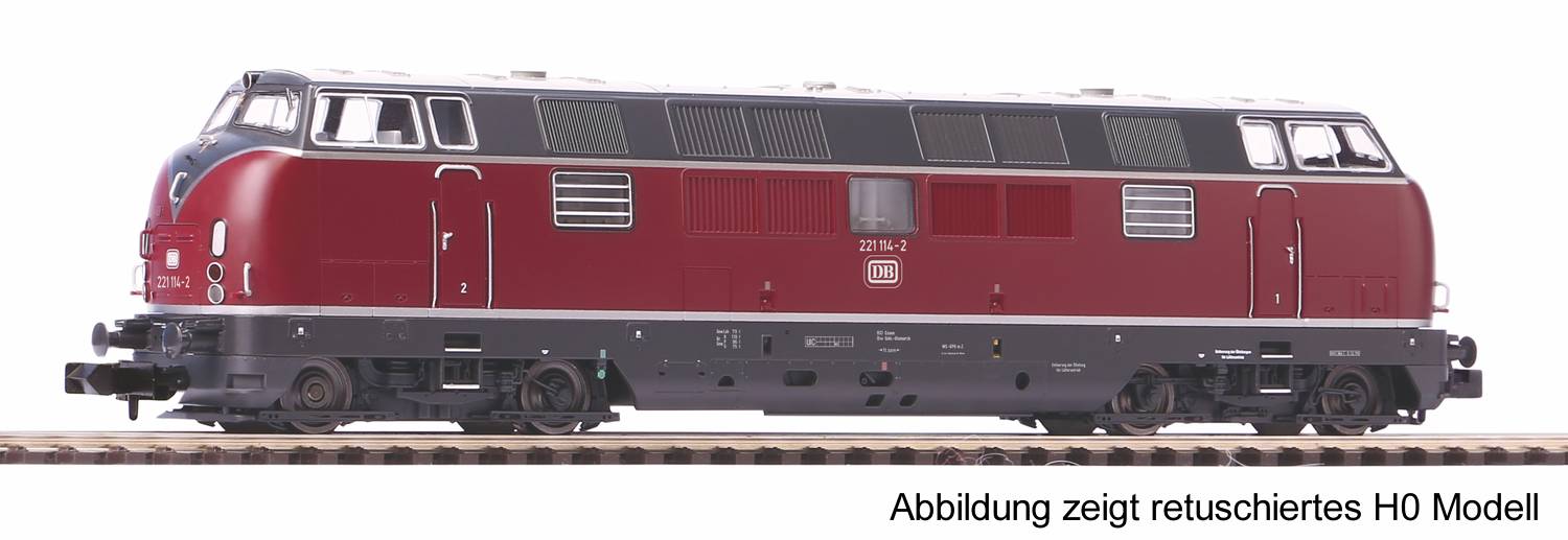N N-Diesellok BR 221 DB IV + DSS Next18