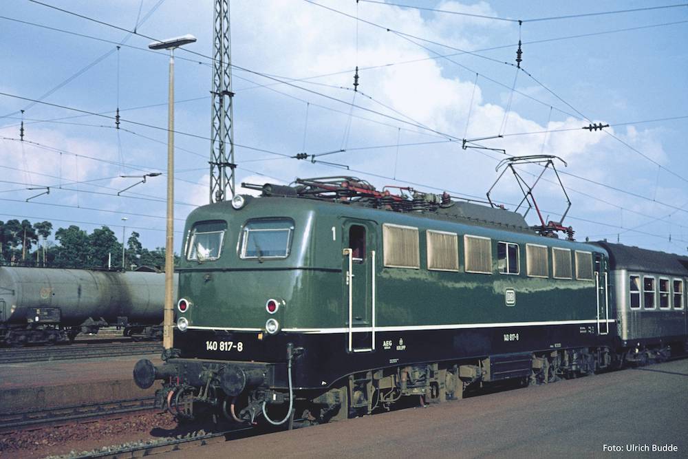 H0 E-Lok BR 140 grün DB IV, DCS