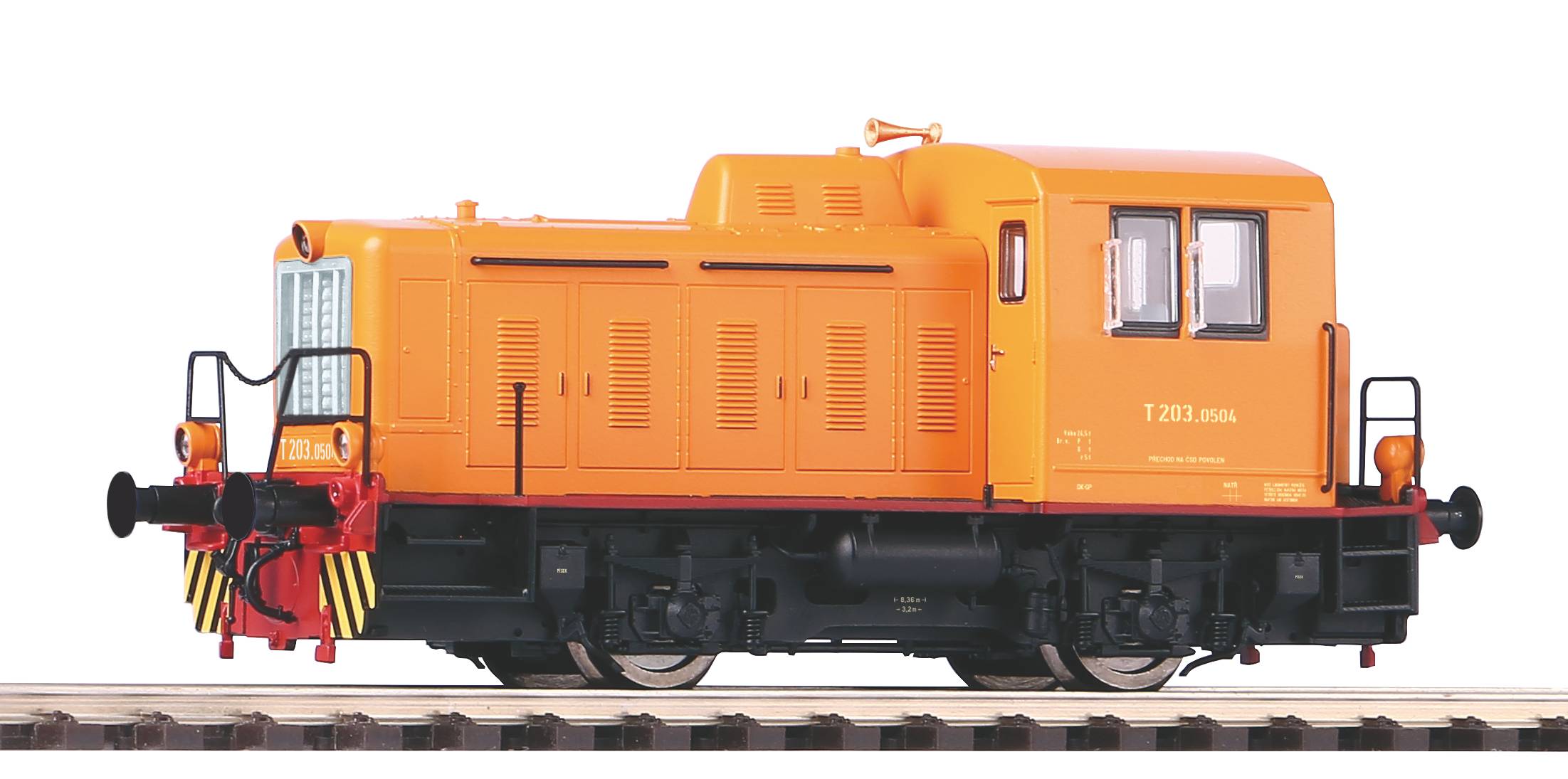 H0 Diesellok TGK2 - T203 Privatbahn + DSS PluX22