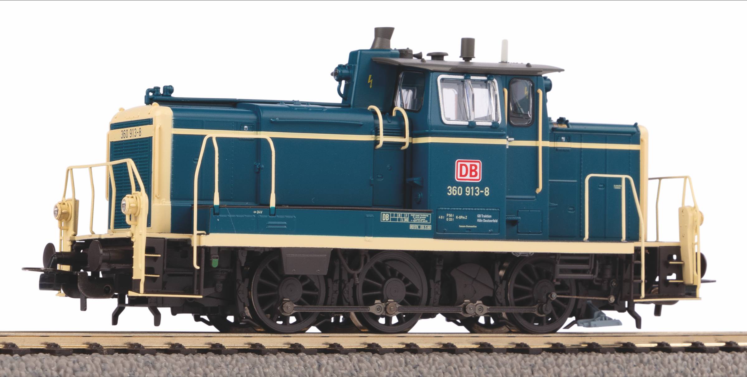 H0 Diesellok BR 360 DB AG blaubeige V, DCS