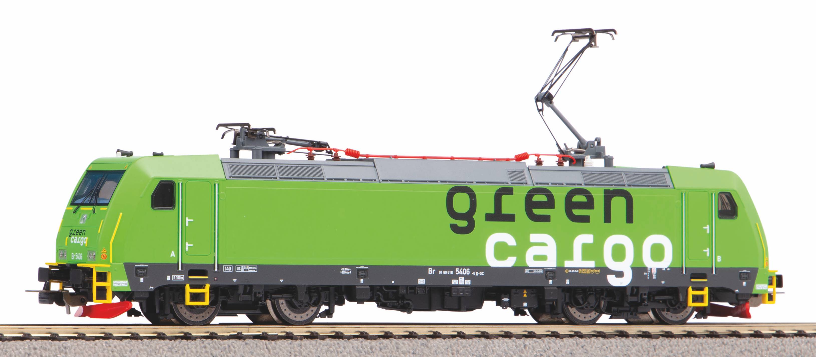 H0 E-Lok BR 5400 Green Cargo DK VI + DSS 8pol.