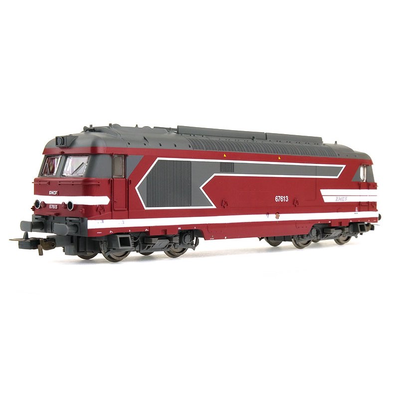 H0 SNCF Diesellok BB 67000 rot DC Ep.IV