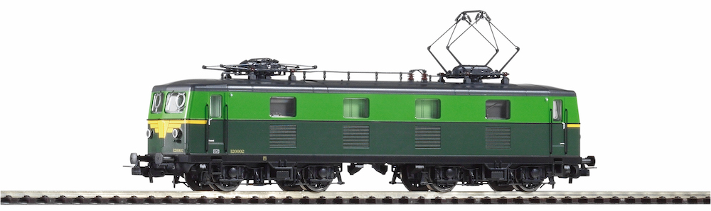 H0 SNCB E-Lok Rh2800 hellgrün/dunkelgrün DC Ep.III